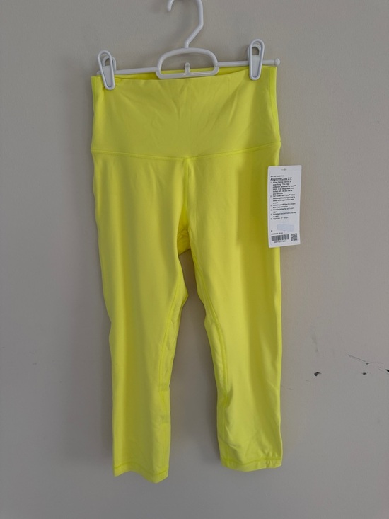 lululemon athletica Pants - lululemon athletica Neon Yellow Capri Leggings